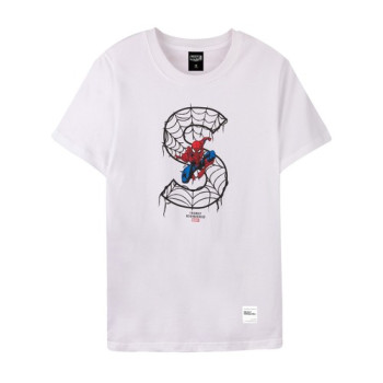 Spider-Man Series Spider-Man S Tee (White, Size XL)