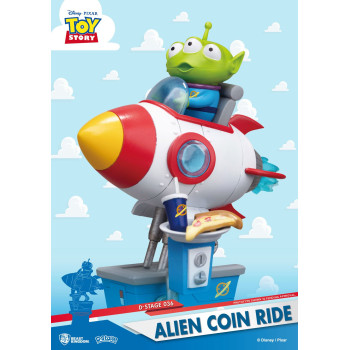 Alien Coin Ride Statue (DS-036)