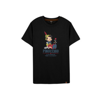 Disney Classic Series: Pinocchio Tee (Black, M)