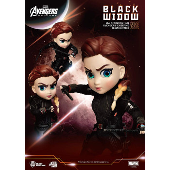 Beast Kingdom Avengers Endgame: Black Widow EAA-082 Egg Attack Action Figure