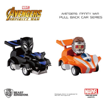Avengers: Infinity War Pull back car series 10th anniv. Limited Edition Set