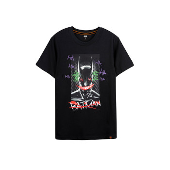Batman Series: Batman Graffiti Tee (Black, Size M)