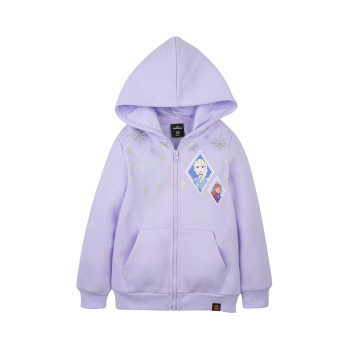Frozen 2 Series : Sister Love - Kids Hoodie Jacket (Purple - Size 120)