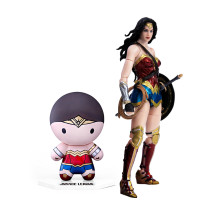 [BUNDLE] Beast Kingdom DAH-012 + Piggy Bank Justice League Wonder Woman Dynamic 8ction Heroes Action Figure