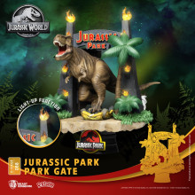 [PRE-ORDER 2021 Q2] Beast Kingdom DS-088 Jurassic Park Gate Diorama Stage