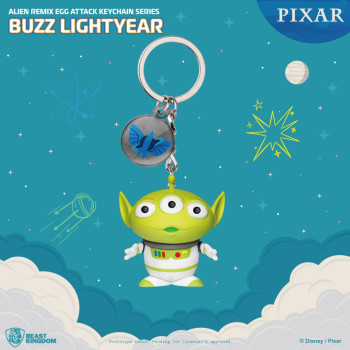 [PRE-ORDER 2021 Q3] Beast Kingdom Alien Remix Egg Attack Keychain Series - Buzz Lightyear (Also Available in 8 Characters)
