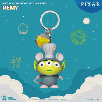[PRE-ORDER 2021 Q3] Beast Kingdom Alien Remix Egg Attack Keychain Series - Remy (Also Available in 8 Characters)