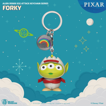 [PRE-ORDER 2021 Q3] Beast Kingdom Alien Remix Egg Attack Keychain Series - Forky (Also Available in 8 Characters)