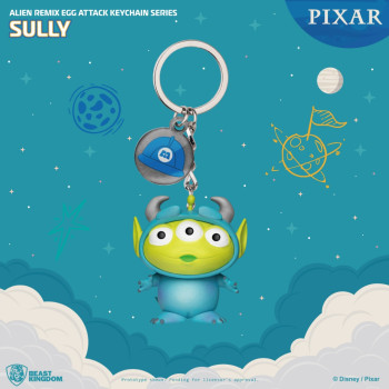 [PRE-ORDER 2021 Q3] Beast Kingdom Alien Remix Egg Attack Keychain Series - Sully (Also Available in 8 Characters)