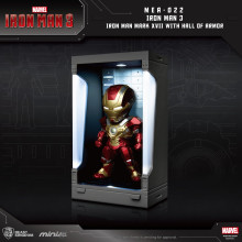 Marvel : Mini Egg Attack : Iron Man 3 - Iron Man Mark XVII with Hall of Armor (MEA022MK17)