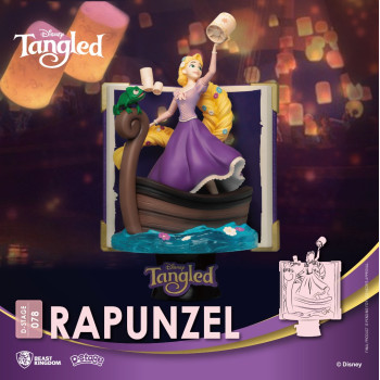 [PRE-ORDER 2021 Q3] Beast Kingdom DS-078 Story Book Series Rapunzel Diorama Stage D-Stage Figure Statue