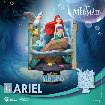 [PRE-ORDER 2021 Q3] Beast Kingdom DS-079 Story Book Series Ariel Diorama Stage D-Stage Figure Statue