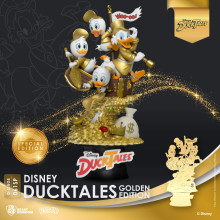 [PRE-ORDER 2021 Q3] Beast Kingdom DS-061SP Ducktales Golden Edition Diorama Stage D-Stage Figure Statue