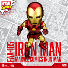 [PRE-ORDER 2021 Q3] Beast Kingdom EAA-105 Marvel Comics Iron Man Classic Version Egg Attack Figure