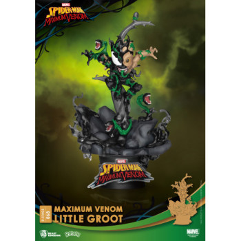 Marvel : Diorama Stage : Spider Man : Maximum Venom - Little Groot (DS-068)