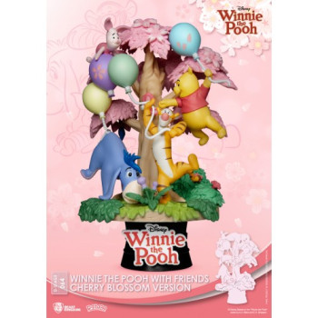 Disney : Diorama Stage : Winnie the Pooh with Friends - Cherry Blossom Version (DS-064)