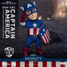 [PRE-ORDER 2021 Q4] Beast Kingdom EAA-121 Infinity Saga Captain America DX Version Egg Attack Action Figure