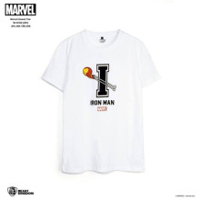 Marvel: Marvel Kawaii Tee Iron Man Icon - White, Size XS (APL-MK-TEE-009)