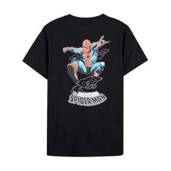 Beast Kingdom Marvel Comics Series Spider-Man Ink Painting T-Shirt (Black)