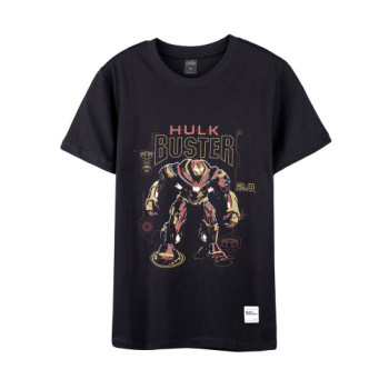 Beast Kingdom Marvel Avengers: Infinity War Hulkbuster Series T-Shirt (Black)