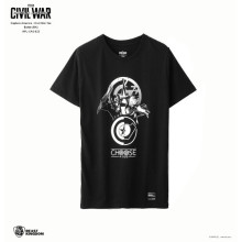 Beast Kingdom Marvel Captain America Civil War: Battle T-Shirt (Black)