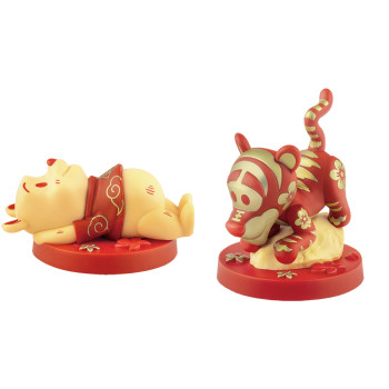 Beast Kingdom MEA-020SP Winnie the Pooh Series: Chinese New Year Ver. Mini Egg Attack Figure