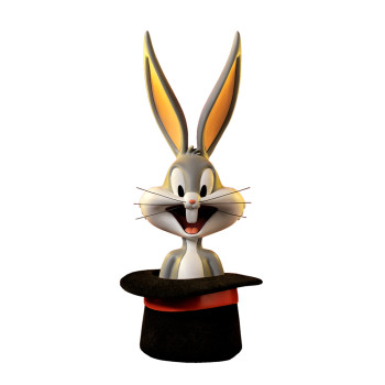 Soap Studio CA105 Looney Tunes: Bugs Bunny Tophat Bust Figure Statue
