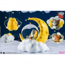 Soap Studio CA301 Tom and Jerry: Cheese Moon Snow Globe