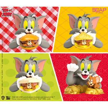 Soap Studio CA90 Tom and Jerry 4 Type Mini Bust