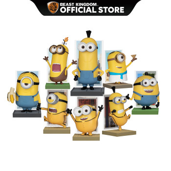 Beast Kingdom MEA-026 Illumination Entertainment Minions series Set (8pcs) Mini Egg Attack Figure