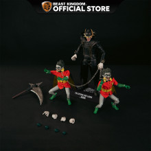 Beast Kingdom DAH-063DX Dark Night Metal The Batman Who Laughs with Robin Dynamic 8ction Heroes Action Figure